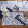 Shore Waves Table Linen Collection • Coastal Compass Home Decor