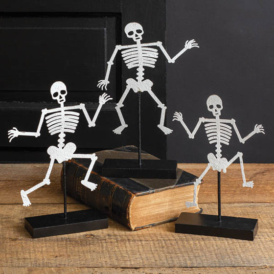 Skeleton Tabletop Set/3 • Coastal Compass Home Decor