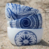 Blue Shell Snack Bowl • Coastal Compass Home Decor