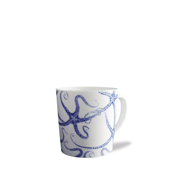 Starfish Blue Mug • Coastal Compass Home Decor