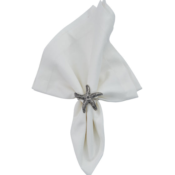Starfish Napkin Ring | Coastal Compass Home Decor