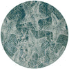 Stargazing Aqua Rug.Coastal Compass Home Decor