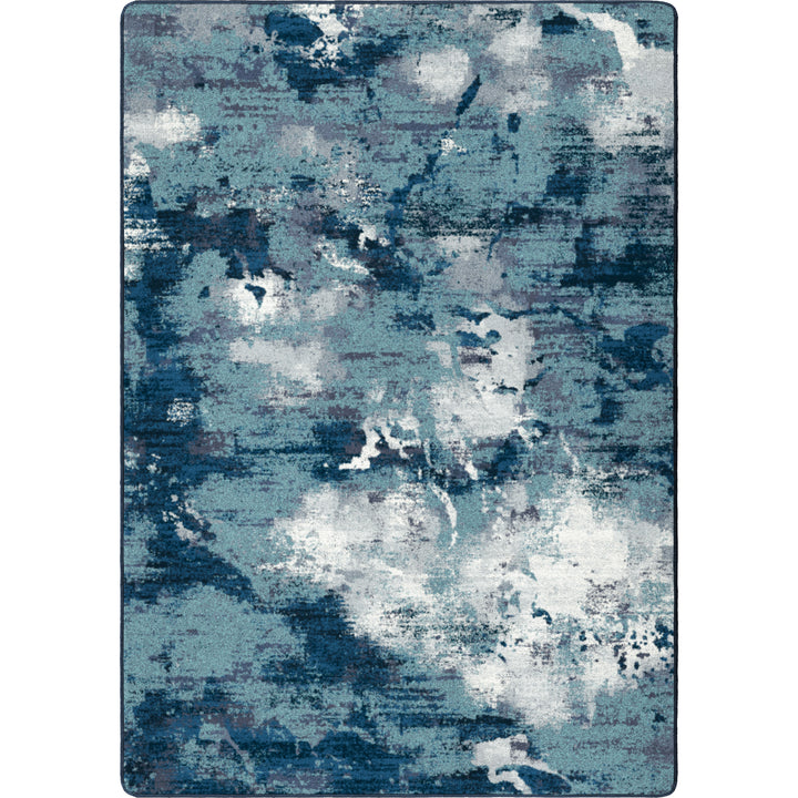 Blue Storm Rug - Coastal Compass Home Decor