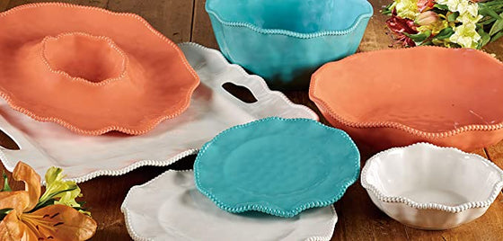 Tide Cream Oval Platter