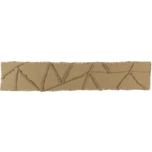  Burlap Natural Reverse Seam Patch Runner 13x72