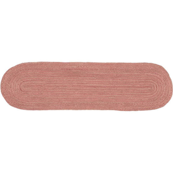 Coral Jute Runner 13x48