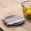 Ashton Burgundy Napkin Set of 6