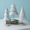 Winter Wonderland Tabletop Trees | Coastal Compass Home Decor