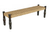 Woven Dining Bench