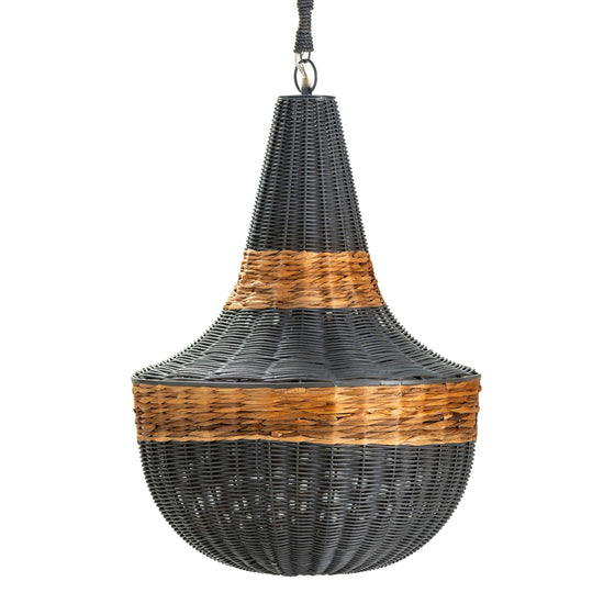Bali Boho Ratten Pendant Light - The Coastal Compass Home Decor