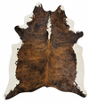 Brazilian Brindle White Backbone Cowhide Rugs