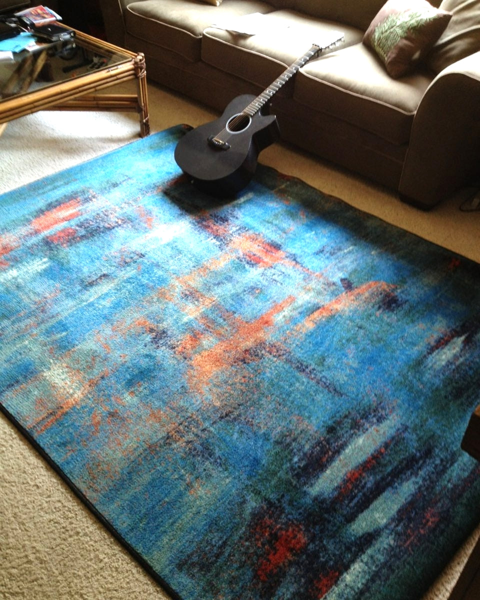 Coastal Canvas Rug | Coastal Compass Home Decor – The Coastal Compass ...