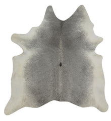  Brazilian Steel Grey Cowhide • Coastal Compass Home Decor