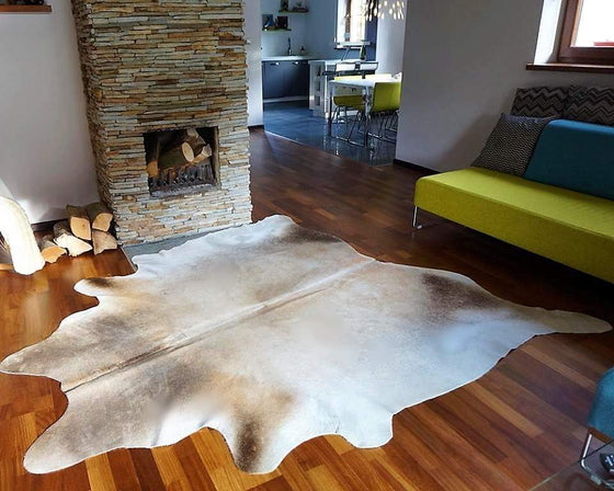 Gray Palomino Cowhide Rug - The Coastal Compass Home Decor