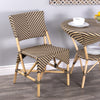 Indoor/Outdoor Zig Zag Rattan Dining Furniture - The Coastal Compass Home Decor