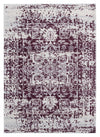 Ivory & Wine Vantage Accent Rug. Coastal Compass Home Decor