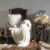 Mongolian Faux Fur Throw Blankets and Pillows