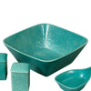 turquoise western kitchen items