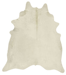  Brazilian Cream White Cowhide • Coastal Compass Home Decor